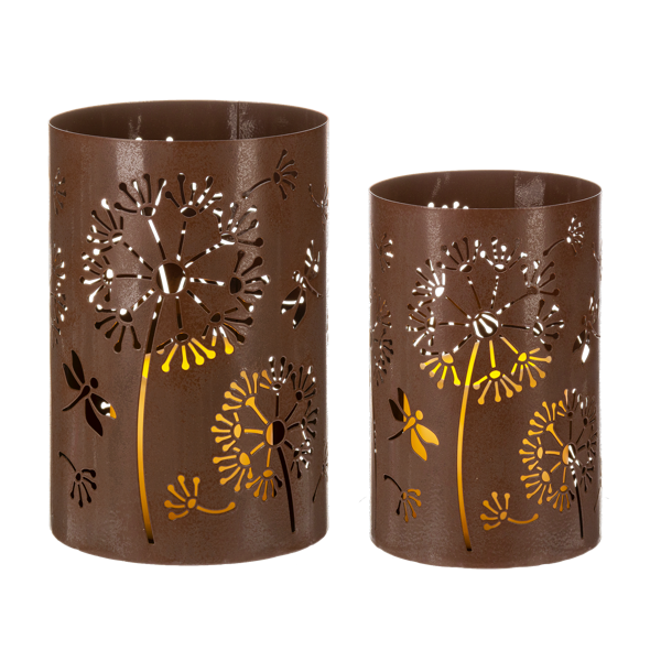 Dandelions in the Garden - Laser Cut Light Up Votives