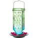 Seafoam Ombre Column Antique Hummingbird Feeder