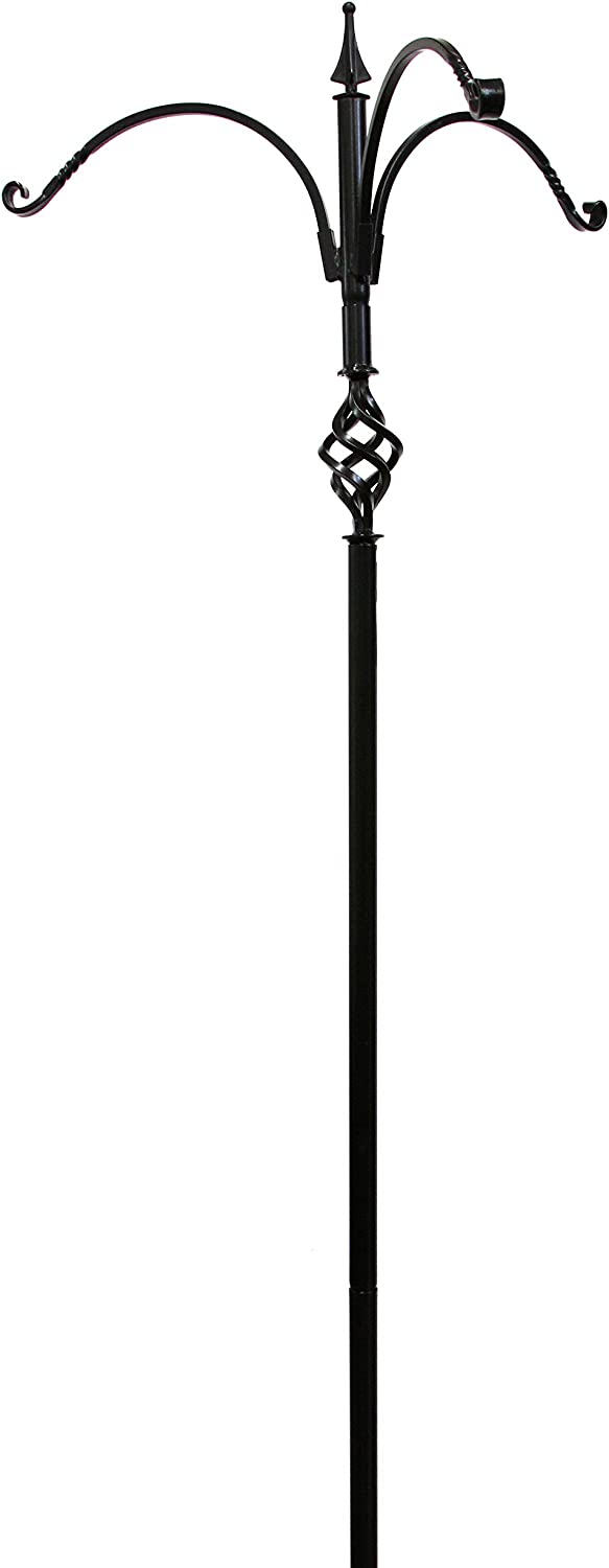 3 Arm Bird Feeder Pole Set-Boxed