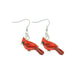 Quilled Earrings - Cardinal