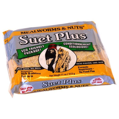 Mealworms & Nuts Suet Plus
