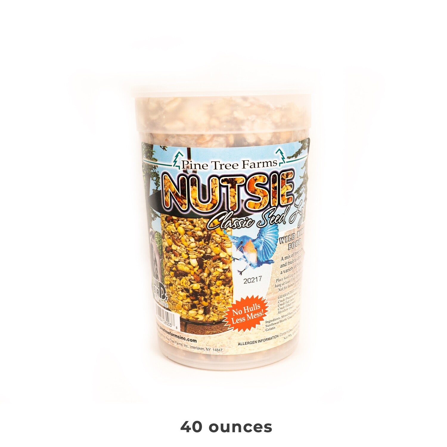 Nutsie Seed Cake - 40 oz. seed log