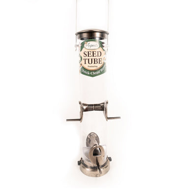 Quick Clean Nickel Seed Tube Feeder - Medium