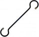 S-Hook - 12" w/ silver caps