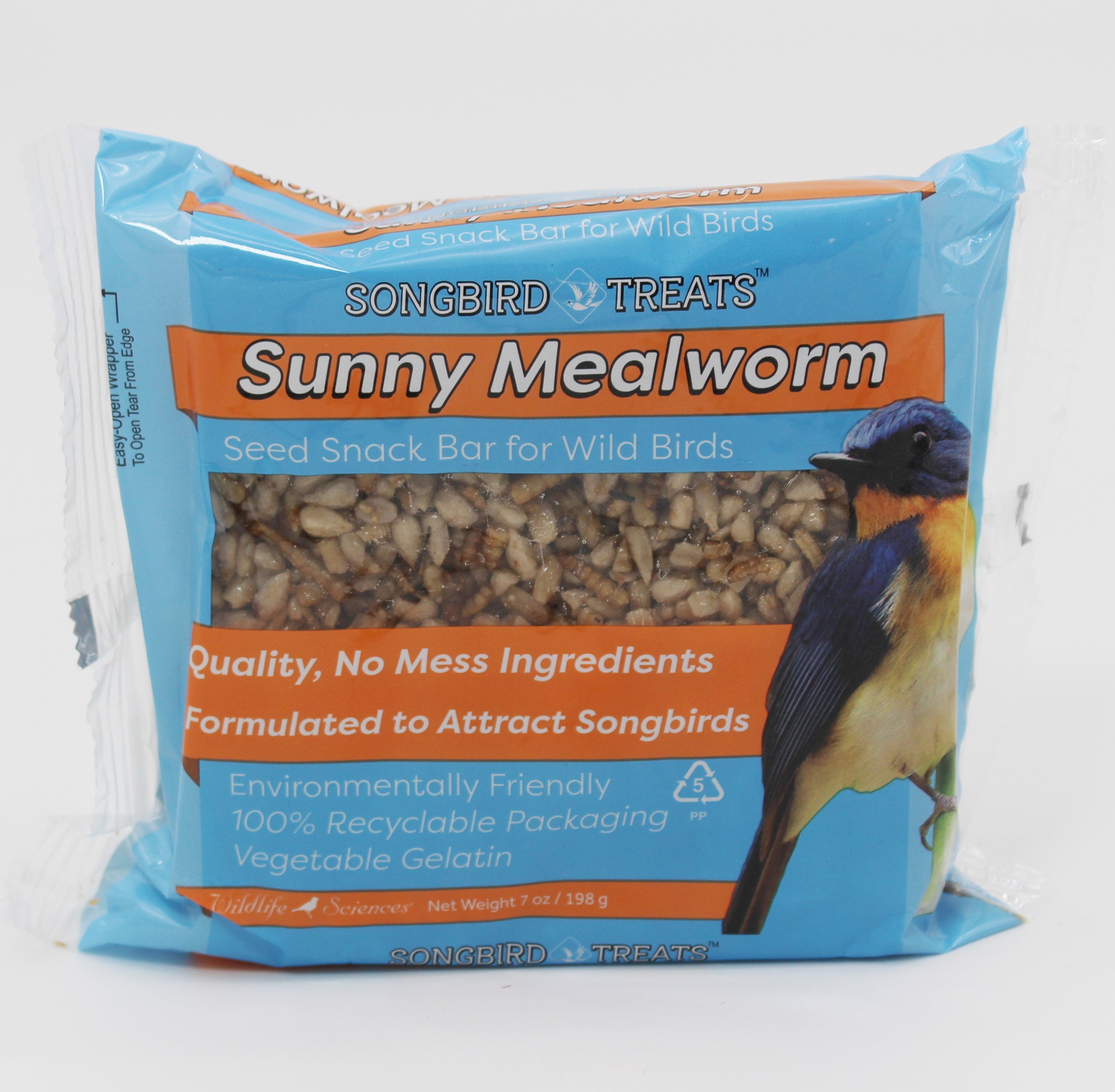 Sunny Mealworm Seed Cakes - 7 oz. Cake