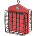 Recycled Plastic Double Suet Feeder - Red