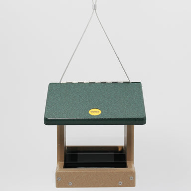Birds Choice Small Recycled Hopper - Green Roof