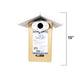 Ultimate Recycled Bluebird House - Taupe/Blue