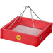 Small Hanging Tray - Red Recycled Plastic