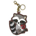 Chala Key Fob/Coin Purse - Raccoon w/ Cherry