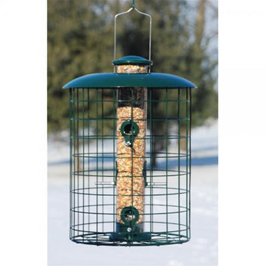 Caged 6 Port Seed Feeder