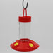Dr JB's 16oz Hummingbird Feeder - (Red w/ Yellow Flowers)