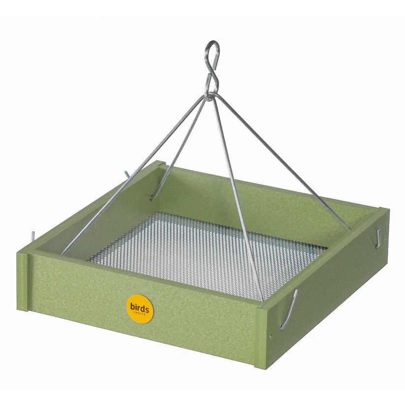 Small Hanging Tray - Fern Green Recycled Plastic