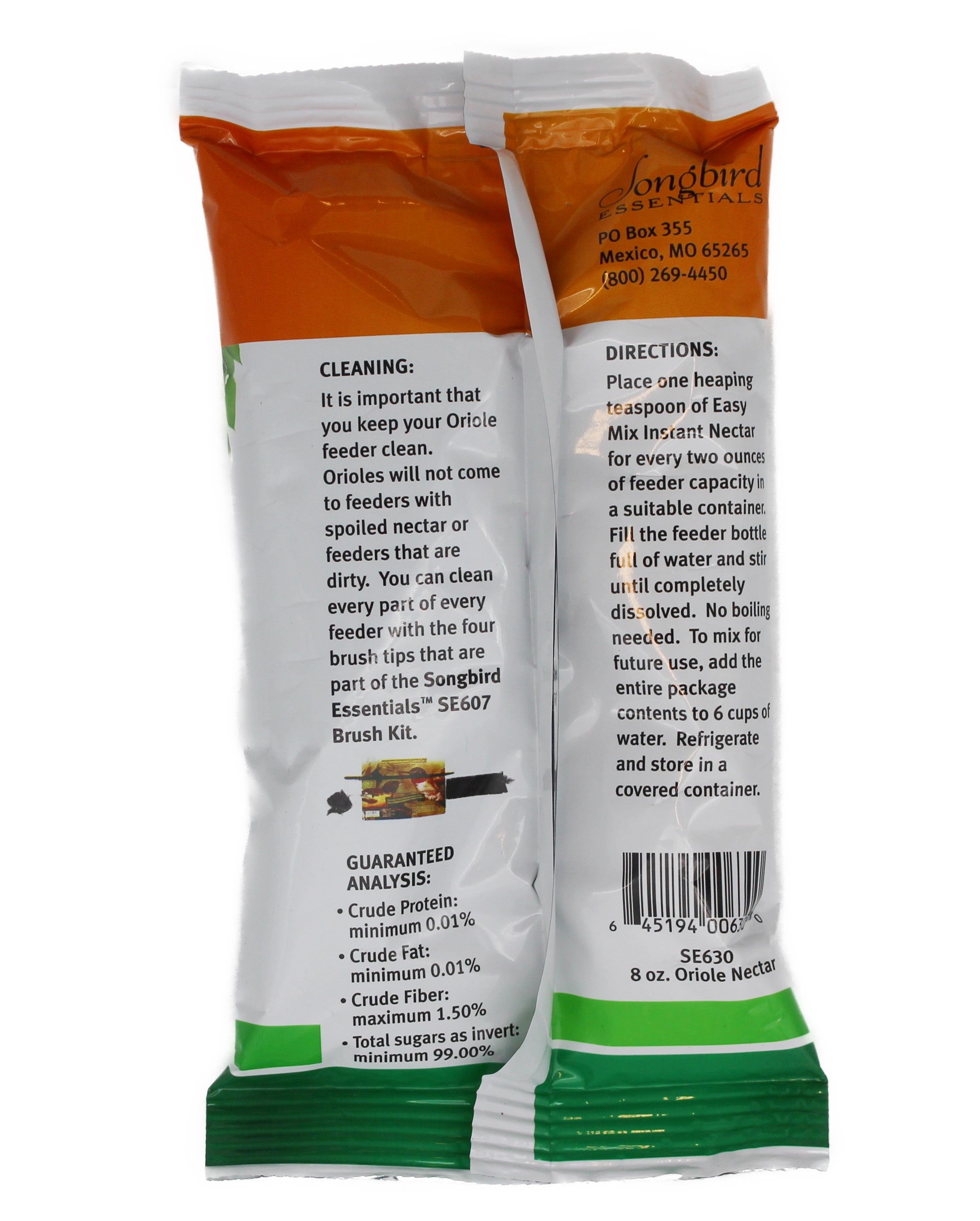 8 oz Oriole Nectar All Natural - NLA