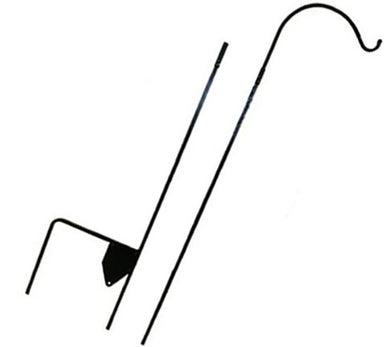 Erva 93 in Single Arm Knockdown Shepherds Hook - Wide Stability Base
