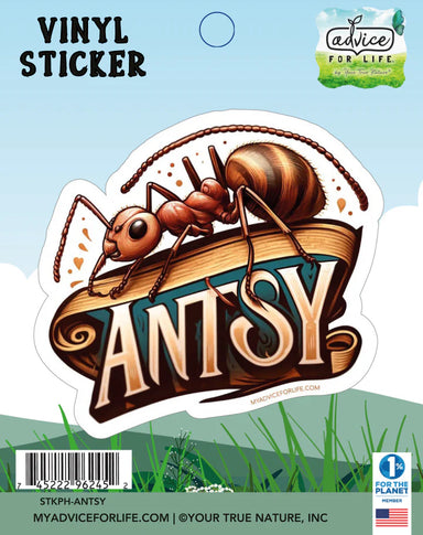 Advice for Life Vinyl Sticker - Antsy