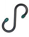 S-Hook - 4" w/ green caps