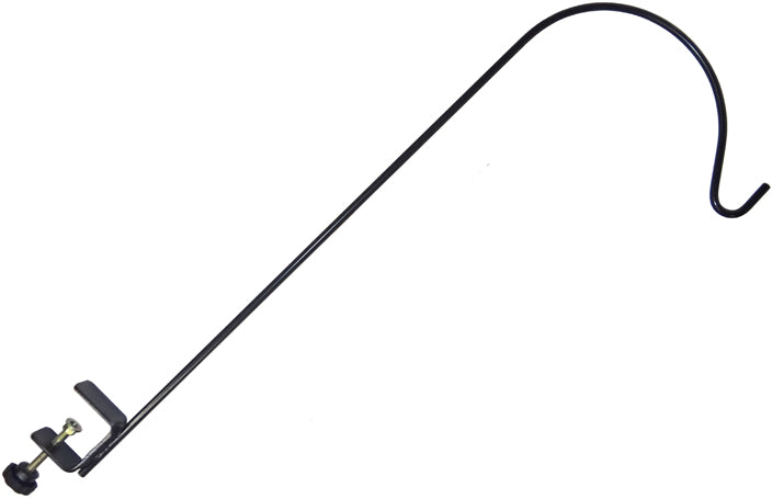 Erva Fixed Single Arm Clamp Mount Hanger - Hummingbird Feeder Pole