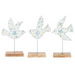 Botanical Bird on Base Figurine - Asst Styles