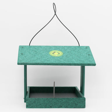 Bird Banquet Green Seed Cylinder Feeder