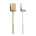 Erva Hammer in Ground Socket for 1in Pole - 12in