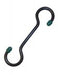 S-Hook - 6" w/ green caps