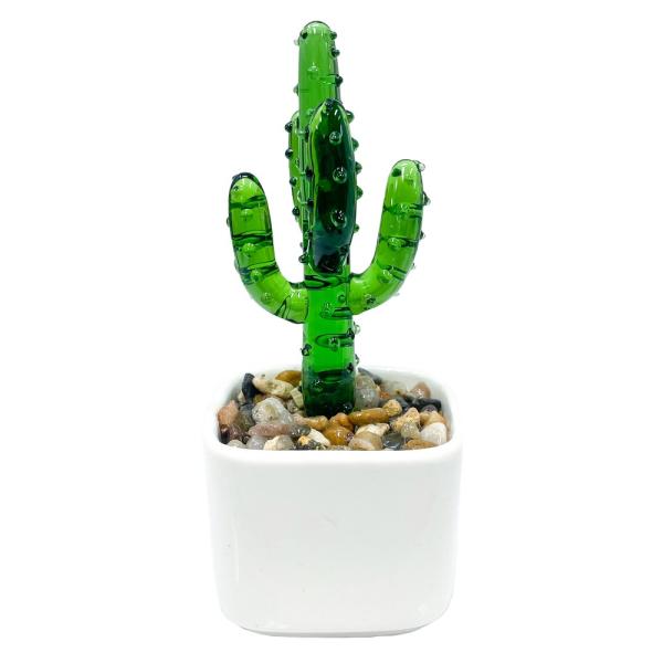 Milano Art Glass - Saguaro Cactus Plant