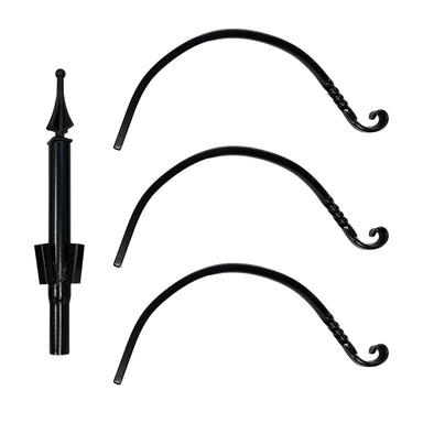 Erva 1in Pole Topper - Extended Reach 3 Arm