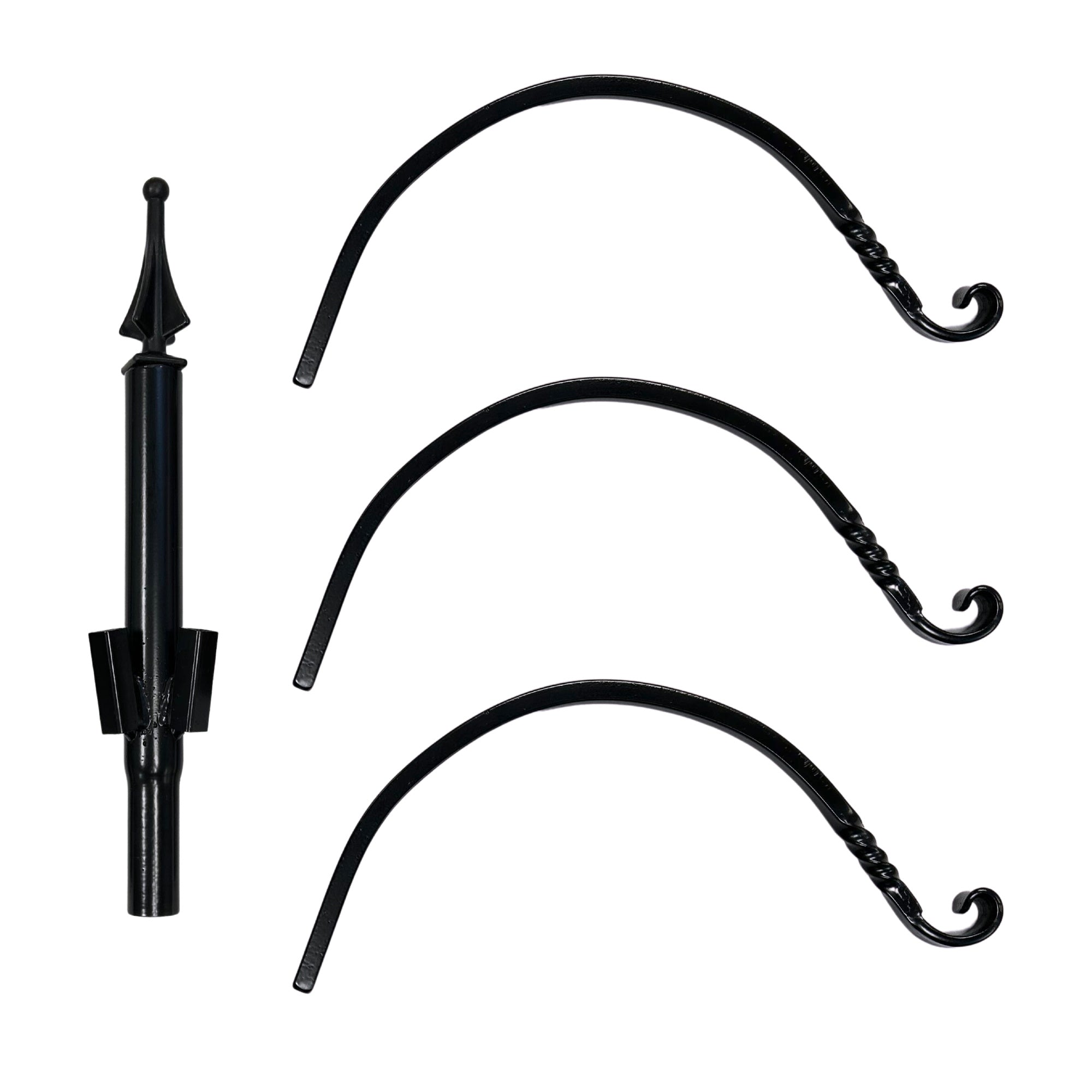Erva 1in Pole Topper - NEW Extended Reach 3 Arm