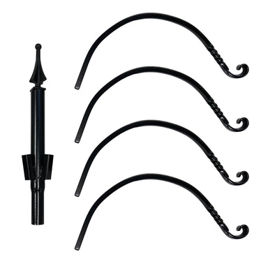 Erva 1in Pole Topper - NEW Extended Reach 4 Arm