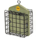 Recycled Plastic Double Suet Feeder - Fern Green