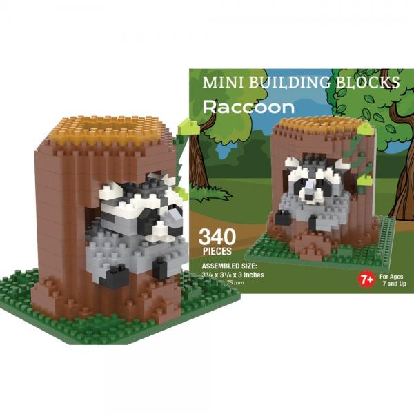 Mini Building Blocks Set - Raccoon