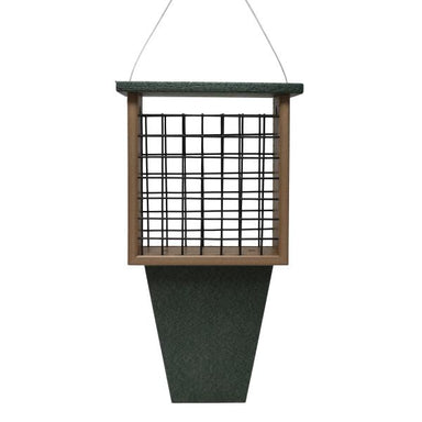 Large Seed Cake /Suet Feeder w/ Tail Prop