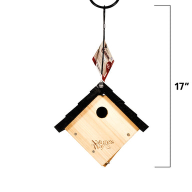 Cedar Wren Hanging House