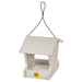 Small Hopper Feeder - Sea Salt Recycled Plastic