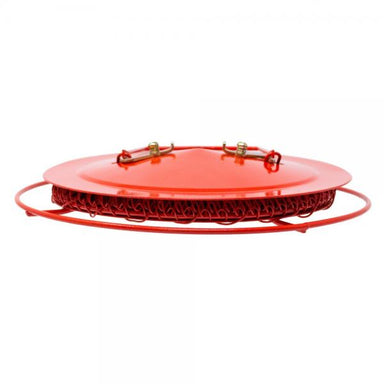 Red Collapsible Mesh Feeder