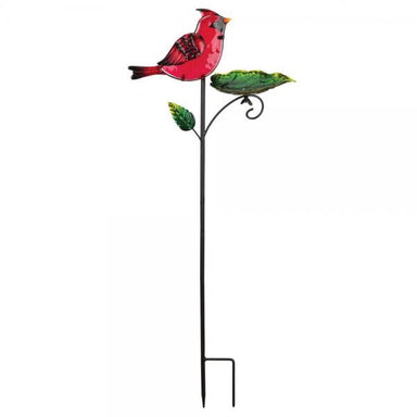 Bird Feeder Stake - Cardinal