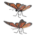 Monarch Butterfly Figurine Set (2 pc. set)