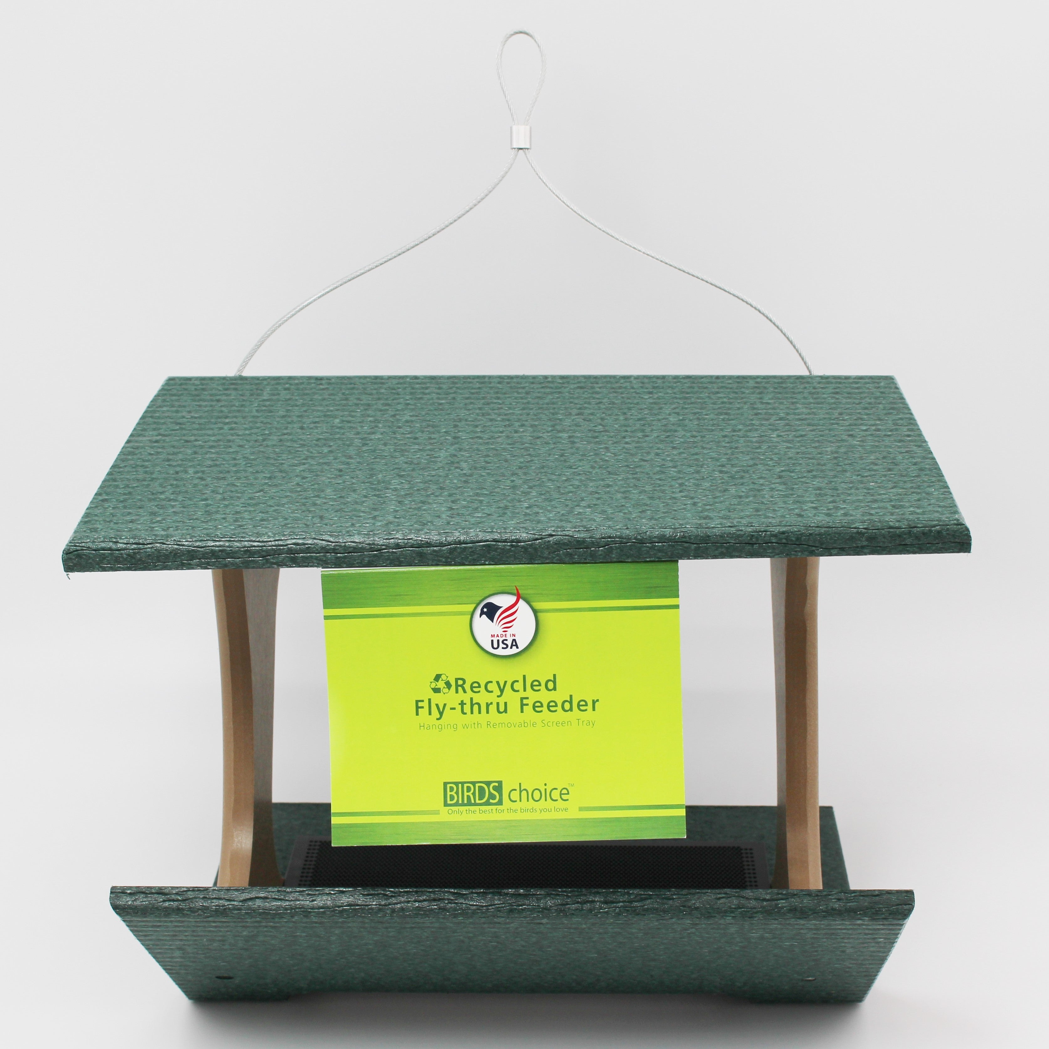 Recycled Hanging Fly Thru