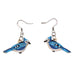 Quilled Earrings - Blue Jay