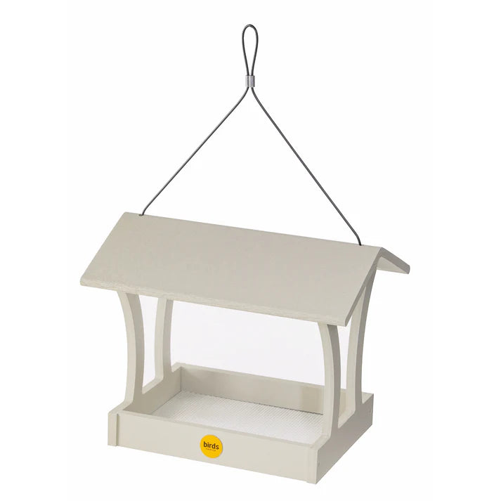 Fly-Thru Feeder - Sea Salt Recycled Plastic