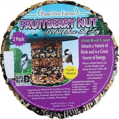 Le Petit Fruit Berry Nut Classic Seed Log 8oz - 2 pack