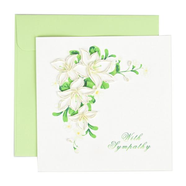 Quilled Card - Sympathy