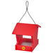 Small Hopper Feeder - Red Recycled Plastic