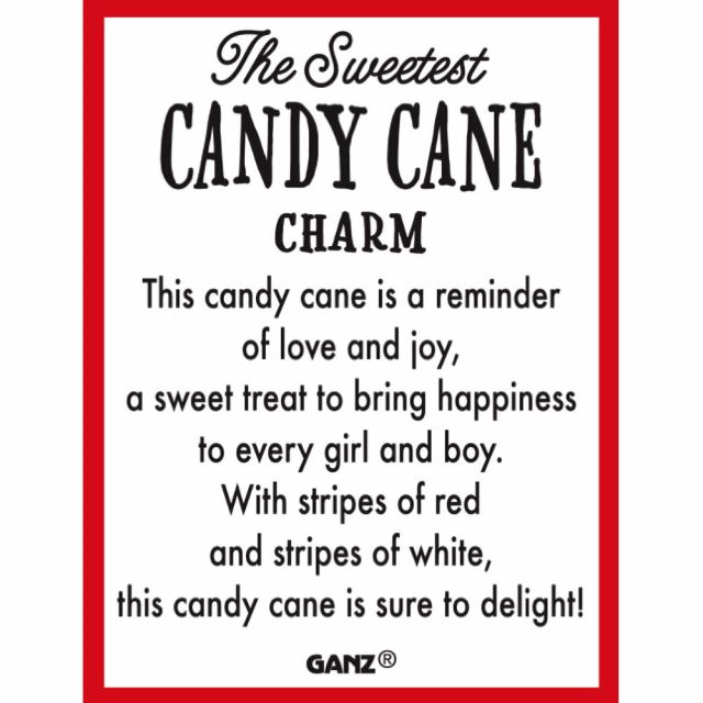 Candy Cane Charm