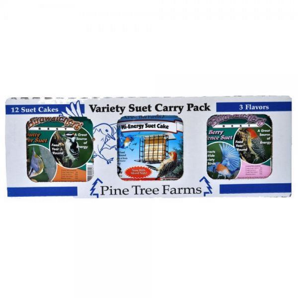 3 Flavor Variety Suet Pack - Nutty Butter, Hi-Energy, Berry Essence
