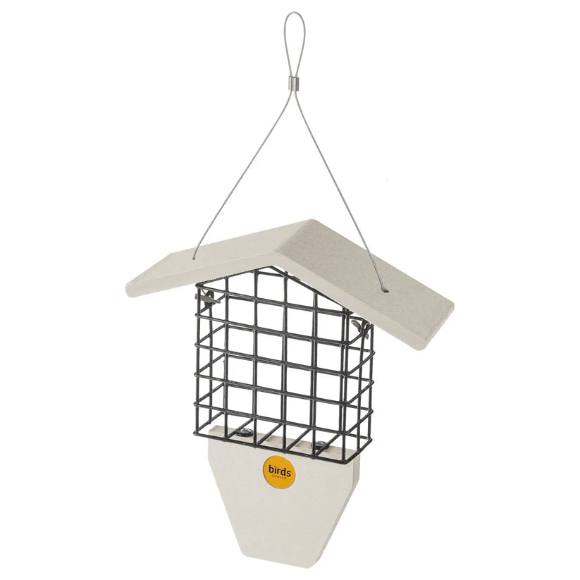 Single Suet w/ Tail Prop - Recycled Plastic Sea Salt