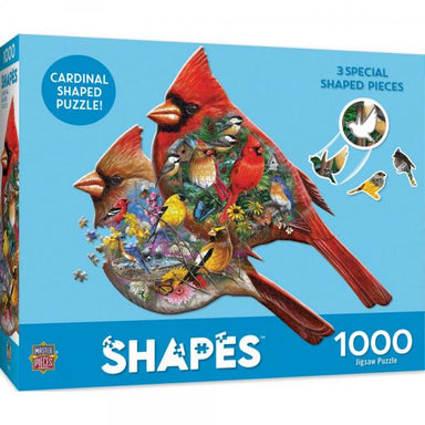 Cardinals Shaped Puzzle 1000 pc