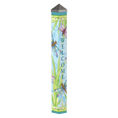 Art Pole - Dragonfly Days 40"