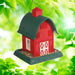 North States Village Collection - Red Barn Birdfeeder